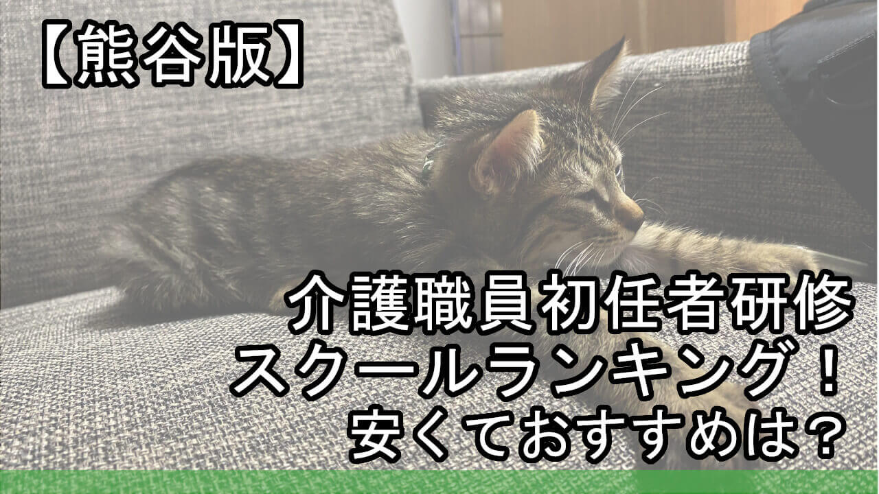 熊谷版 介護職員初任者研修スクールランキング 安くておすすめは カイゴのセカイ 元人材業界トップ営業マンが介護の世界を教えます