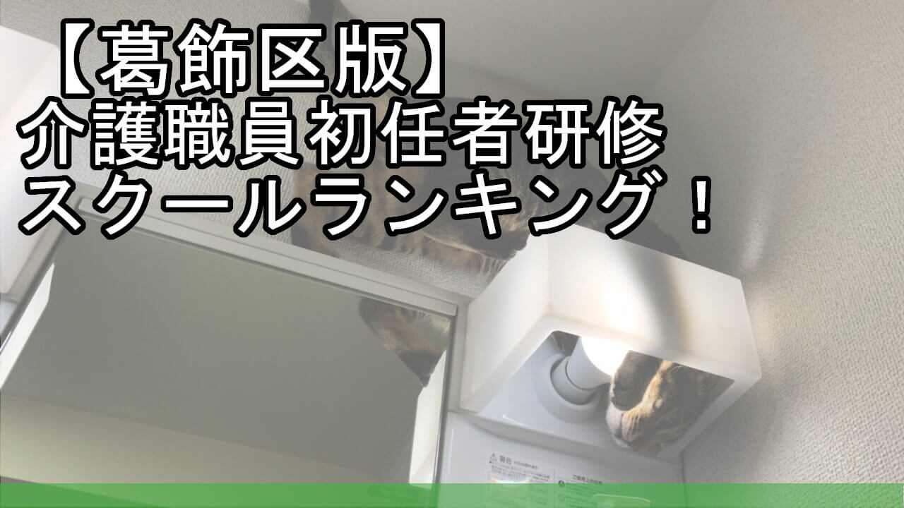 葛飾区版 介護職員初任者研修スクールランキング 安くておすすめは カイゴのセカイ 元人材業界トップ営業マンが介護の世界を教えます